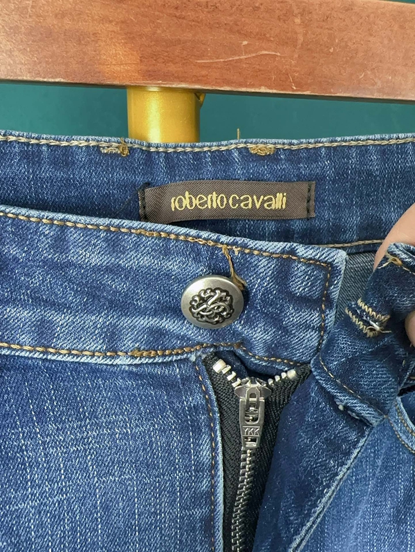 ブランドジーンズ角部分ディテール